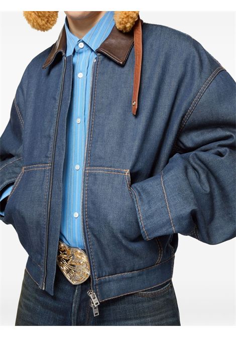giacca denim uomo indigo ACNE STUDIOS | B90839135
